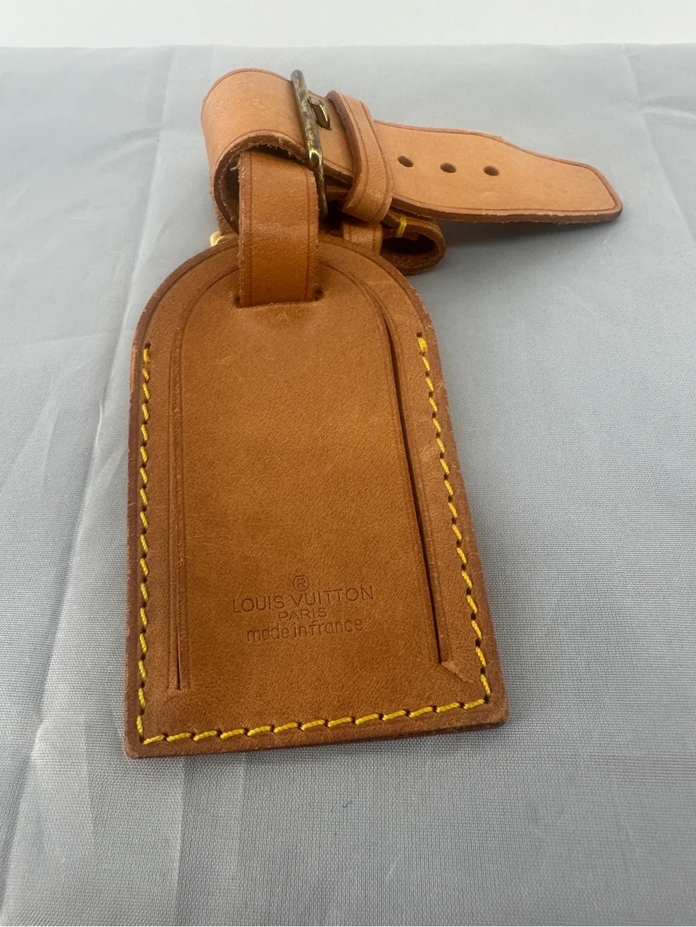 Louis Vuitton vintage luggage tag